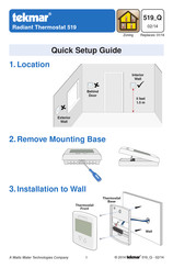 Tekmar 519 Guide D'installation Rapide