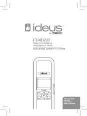 Fonexion ideus ITCAB200 Guide D'utilisation