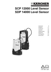 Kärcher SDP 14000 Level Sensor Manuel D'utilisation