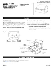Uline DYMO LABELWRITER 450 TWIN TURBO Mode D'emploi