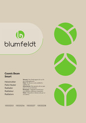 Blumfeldt 10035256 Mode D'emploi