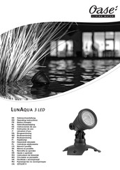 Oase LunAqua Maxi LED Set 1 Notice D'emploi