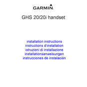 Garmin GHS 20i Instructions D'installation