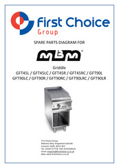 First Choice MBM GFT90LR Instructions Pour L'installation, L'emploi Et L'entretien