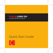 Kodak LUMA 150 Mode D'emploi