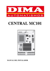 Dima Automatismos CENTRAL MC101 Mode D'emploi