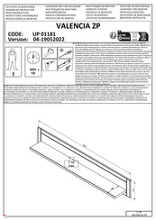 Dedeman UP 01181 Instructions D'assemblage