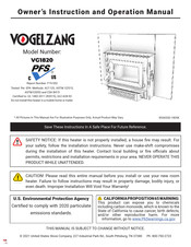 VOGELZANG VG1820 Mode D'emploi