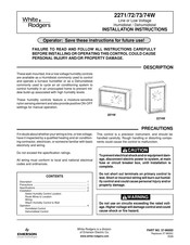 Emerson White-Rodgers 2273W Instructions D'installation