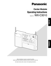 Panasonic WX-C3010 Mode D'emploi