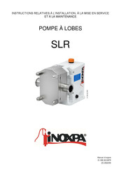 iNOXPA SLR 5-125 Instructions Relatives À L'installation, À La Mise En Service Et À La Maintenance