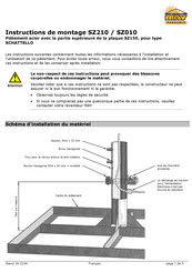 MAY SZ210 Instructions De Montage