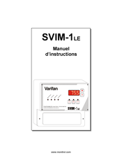 Varifan SVIM-1LE Manuel D'instructions