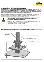 MAY SZ194 Instructions D'installation