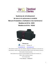 Wine Guardian WG40 Manuel D'installation, D'utilisation Et De Maintenance