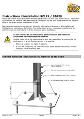 MAY SZ129 Instructions D'installation