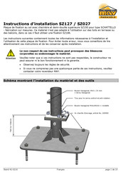 MAY SZ127 Instructions D'installation