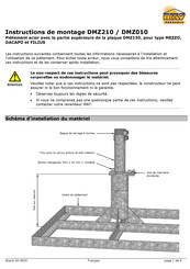 MAY DMZ010 Instructions De Montage