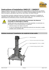 MAY DMZ127 Instructions D'installation