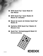 Idexx Quanti-Tray 2X Manuel De L'utilisateur