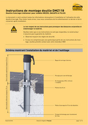 MAY DMZ118 Instructions De Montage