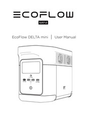 Ecoflow DELTA mini Mode D'emploi