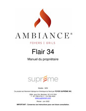 SUPREME 32IN Mode D'emploi