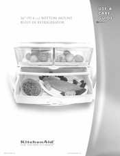 KitchenAid KBRC36MHS01 Guide D'utilisation Et D'entretien