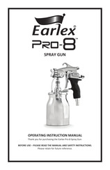 Earlex Pro-8 Mode D'emploi