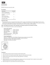 SKF BR3992K Manuel D'instructions Et D'entretien