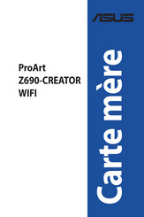 Asus ProArt Z690-CREATOR WIFI Mode D'emploi