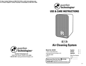Guardian Technologies AC4100 Utilisation Et Instructions D'entretien