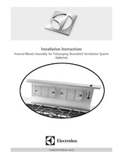 Electrolux 600cfm Instructions D'utilisation