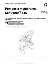 Graco SaniForce 515 Instructions