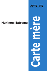 Asus Maximus Extreme Mode D'emploi