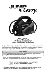 Jump-N-Carry JNC300XL Mode D'emploi