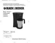 Black & Decker Brew 'N Go DCM18 Série Manuel D'utilisation