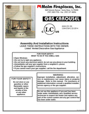 Malm Fireplaces Imperial Carousel Installation Et Assemblage