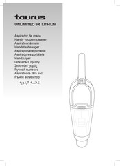 Taurus UNLIMITED 9.6 LITHIUM Mode D'emploi