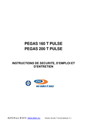 Alfa IN 5.0152-1 Instructions De Sécurité, D'emploi Et D'entretien