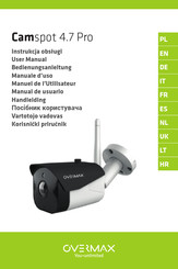 Overmax Camspot 4.7 Pro Manuel De L'utilisateur