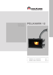 EdilKamin PELLKAMIN 12 Installation, Usage Et Maintenance