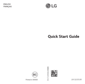 LG LM-Q630UM Guide De Démarrage Rapide