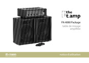 thomann the t.amp PA 4080 Package Notice D'utilisation