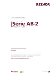 Reznor AB-2 Serie Manuel D'instructions