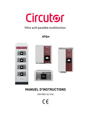 Circutor AFQm-4WF-280C-550 Manuel D'instructions