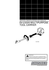 Swisher E4-U3000 Manuel D'utilisation