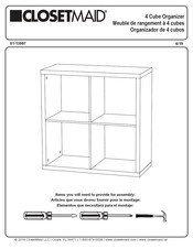 ClosetMaid 01-13997 Mode D'emploi