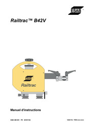 ESAB Railtrac B42V Manuel D'instructions