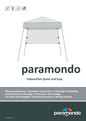 paramondo Quick and Easy Instructions De Montage